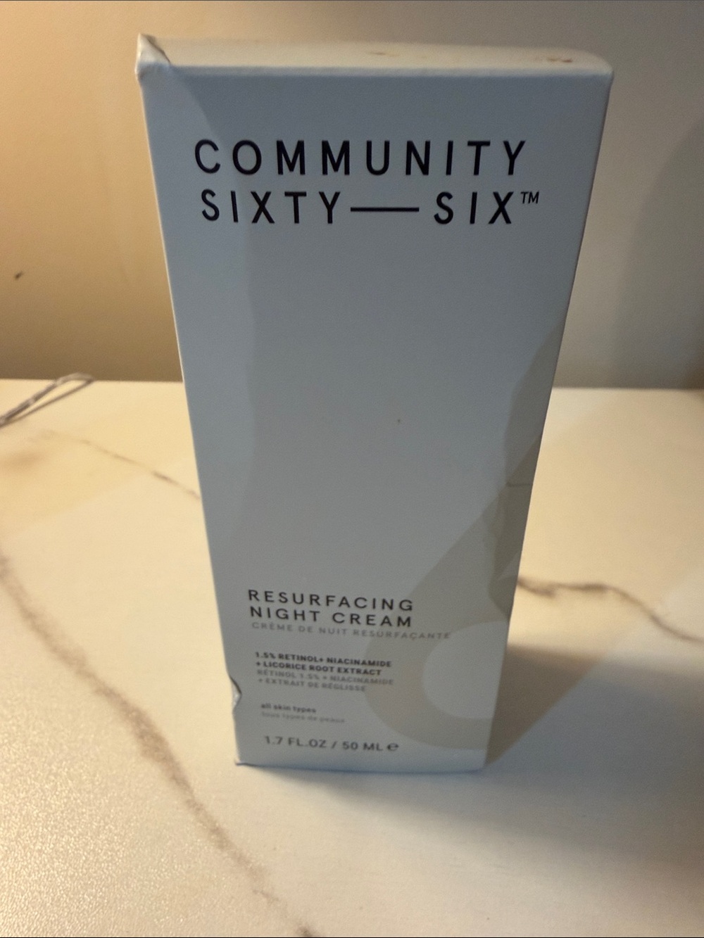 Community Sixty Six Resurfacing Night Cream